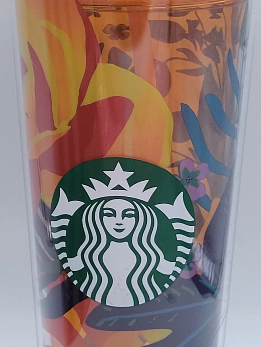 Starbucks Tropical Floral 24 Ounce Tumbler